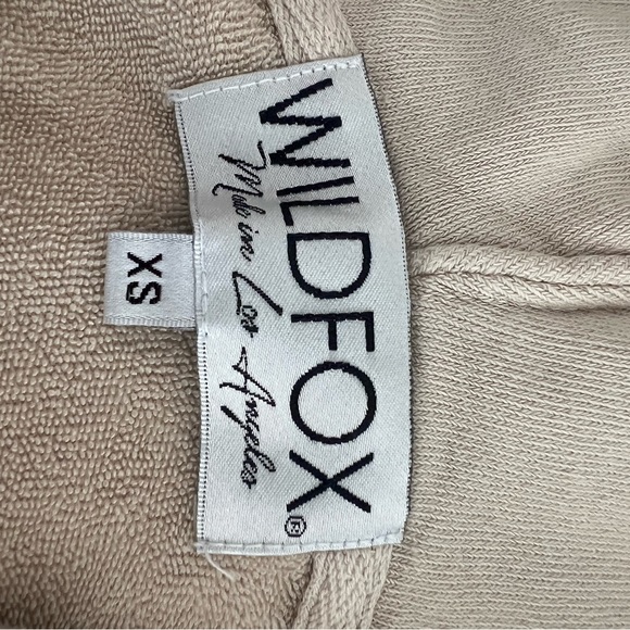 Wildfox Couture Hadley Hoodie in Sand XS - Picture 8 of 9